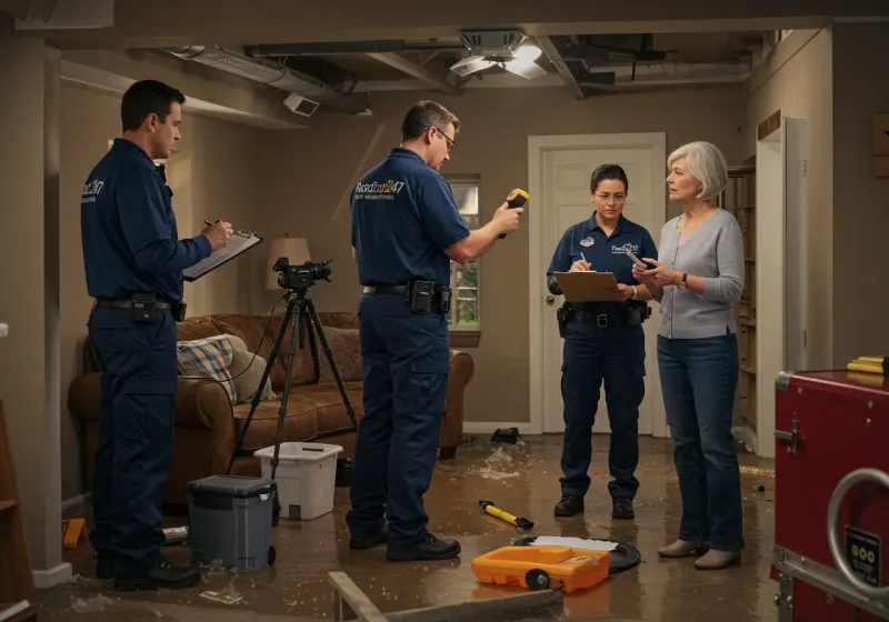 Water Damage Assessment and Insurance Documentation process in Galena, IN