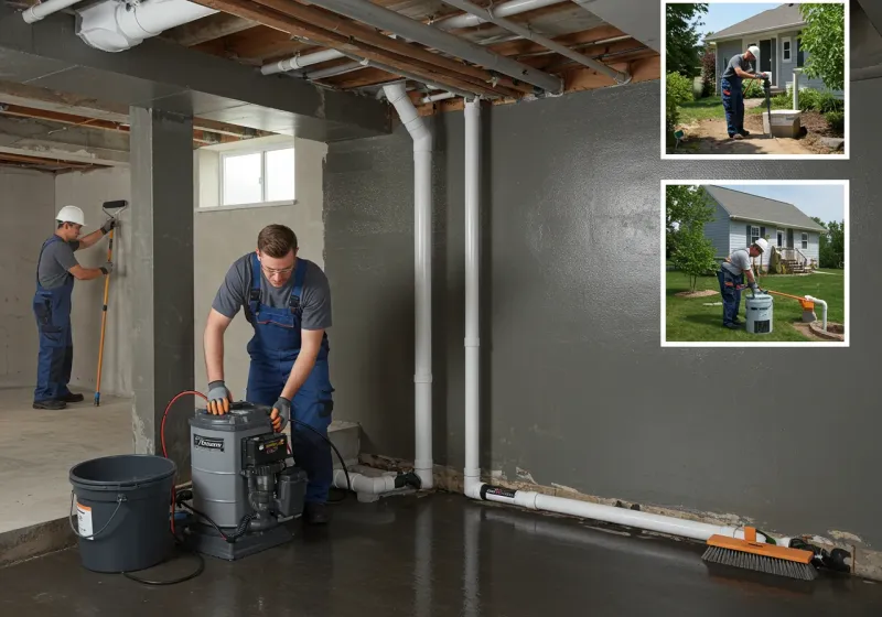 Basement Waterproofing and Flood Prevention process in Galena, IN